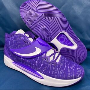 Nike KD 14 TB Promo Basketball Shoes Court Purple (DM5040-500) Men's Size 17 NEW